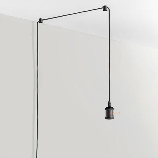 Plug-In Pendant, Black