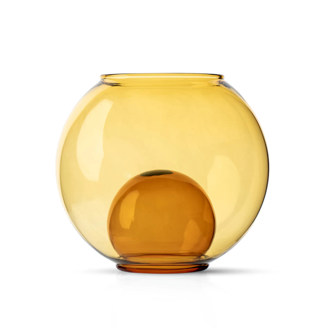 Studio Milligram Bubble Aqua Vase, Yellow & Amber