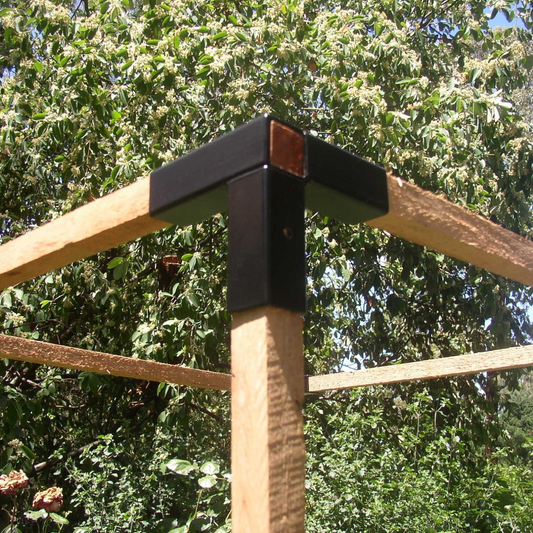 Build-A-Frame Brackets for Garden Veggie Patch Netting