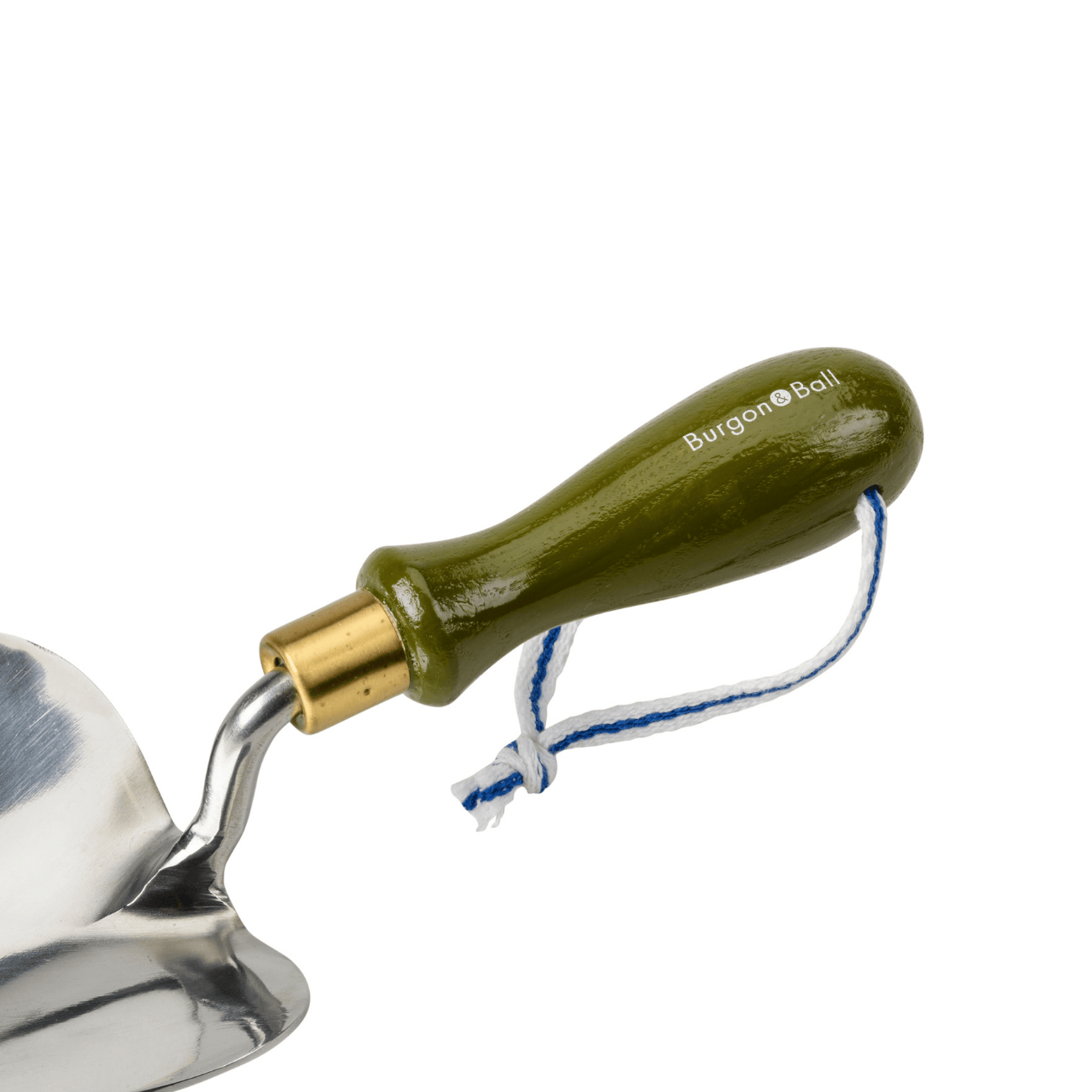 Burgon & Ball Collector Planting Trowel with Brass Ferrule and Hanging Cord
