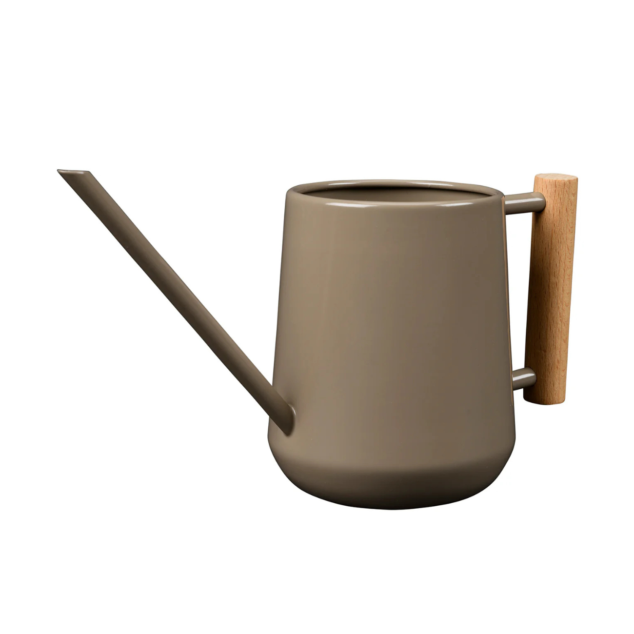 This small watering can's slender spout is perfect for delivering water just where it’s needed.