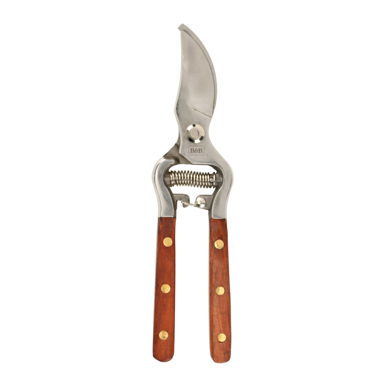 A stainless steel bypass secateur from the Estate range by Burgon & Ball.