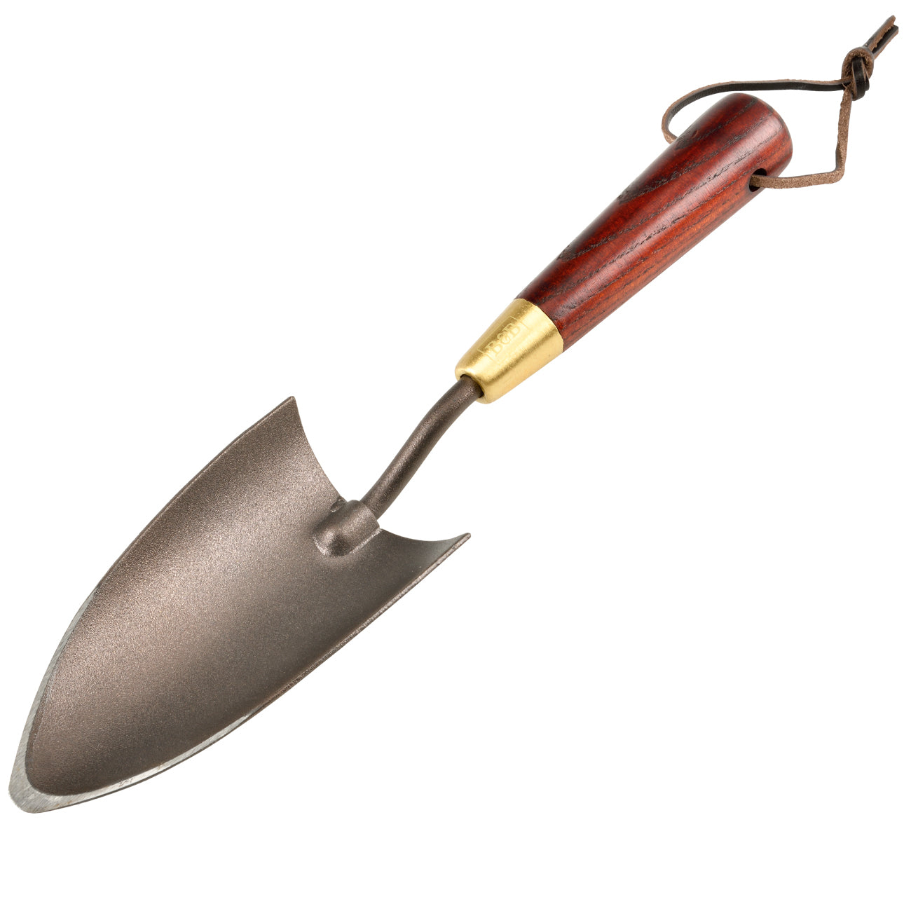 Estate Range by Burgon & Ball Garden Hand Trowel with Leather Hanging Cord
