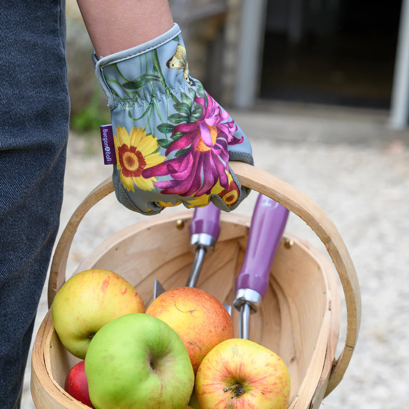 Burgon & Ball RHS Gifts for Gardeners 'Asteraceae' Gloves