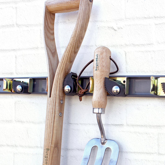 Burgon & Ball Tool Rack Clips on Tool Rack