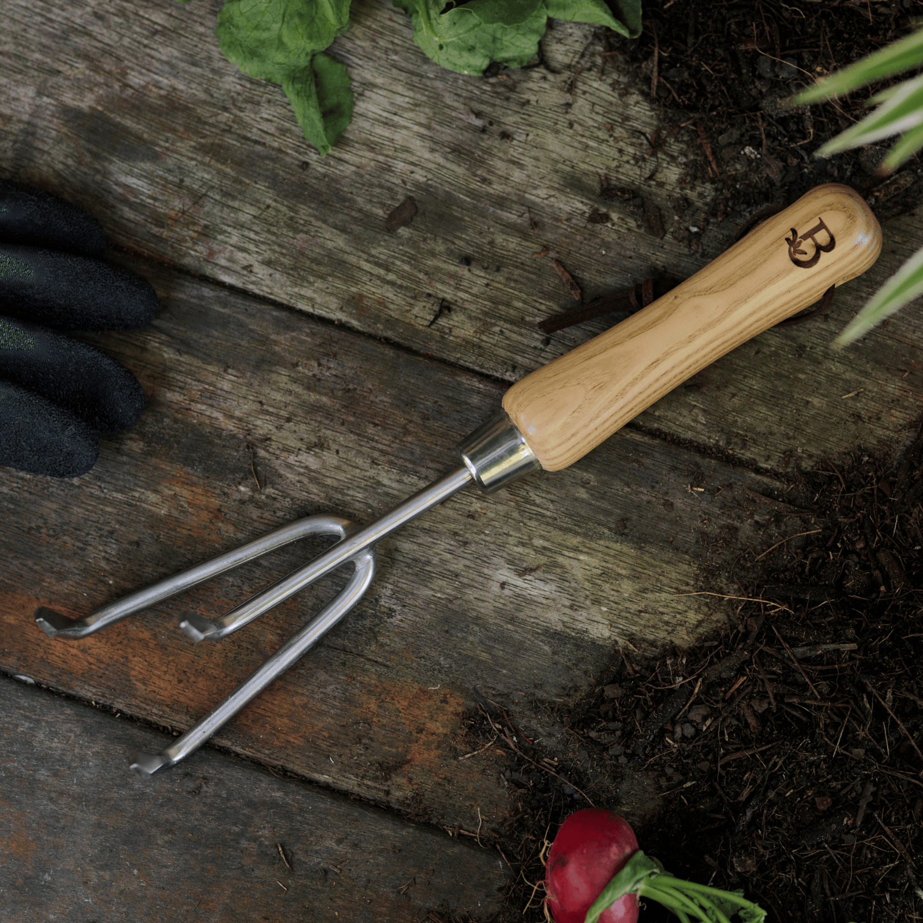 'Get Growing' Hand Cultivator Garden Tool