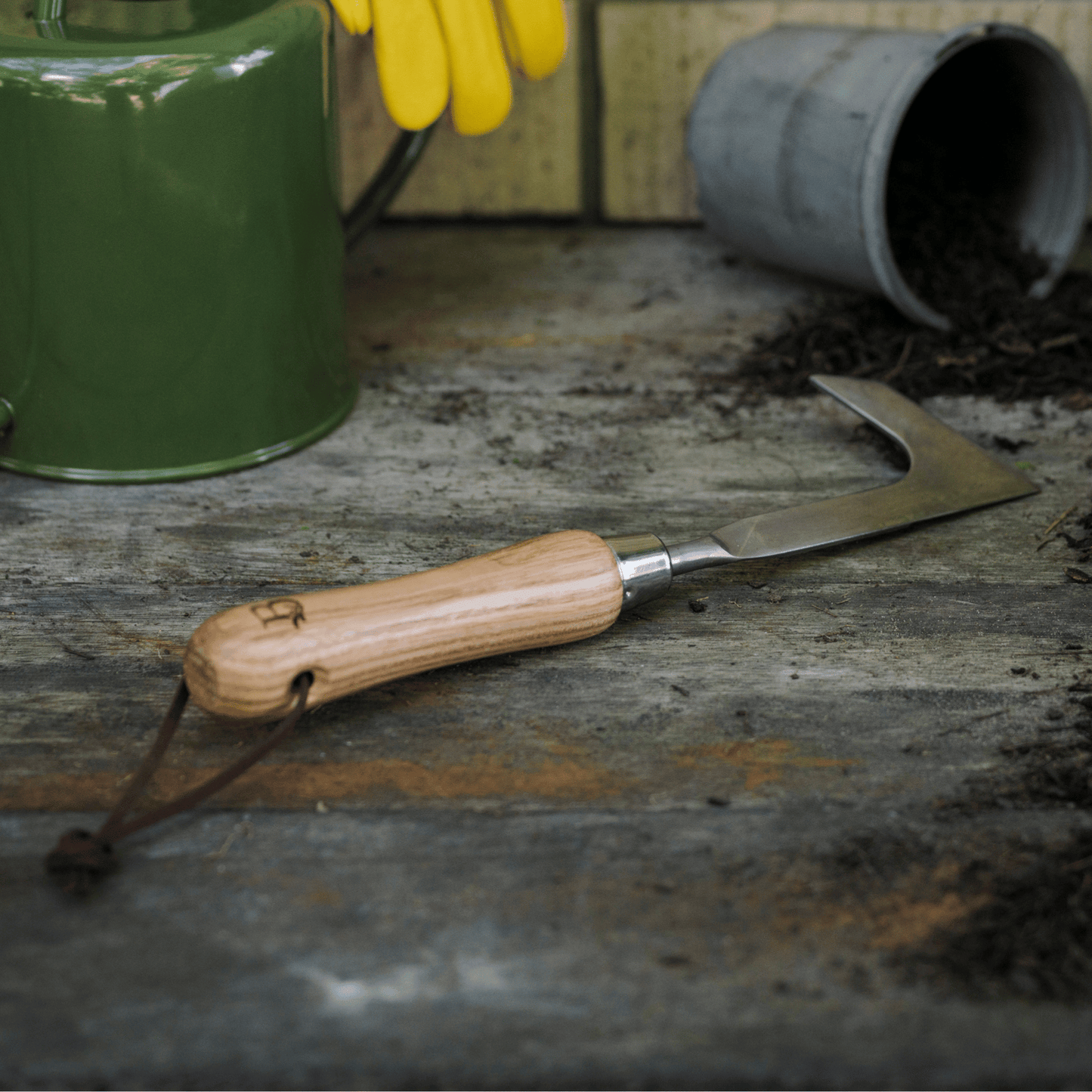 Garden Weeding Knife with Hanging Cord