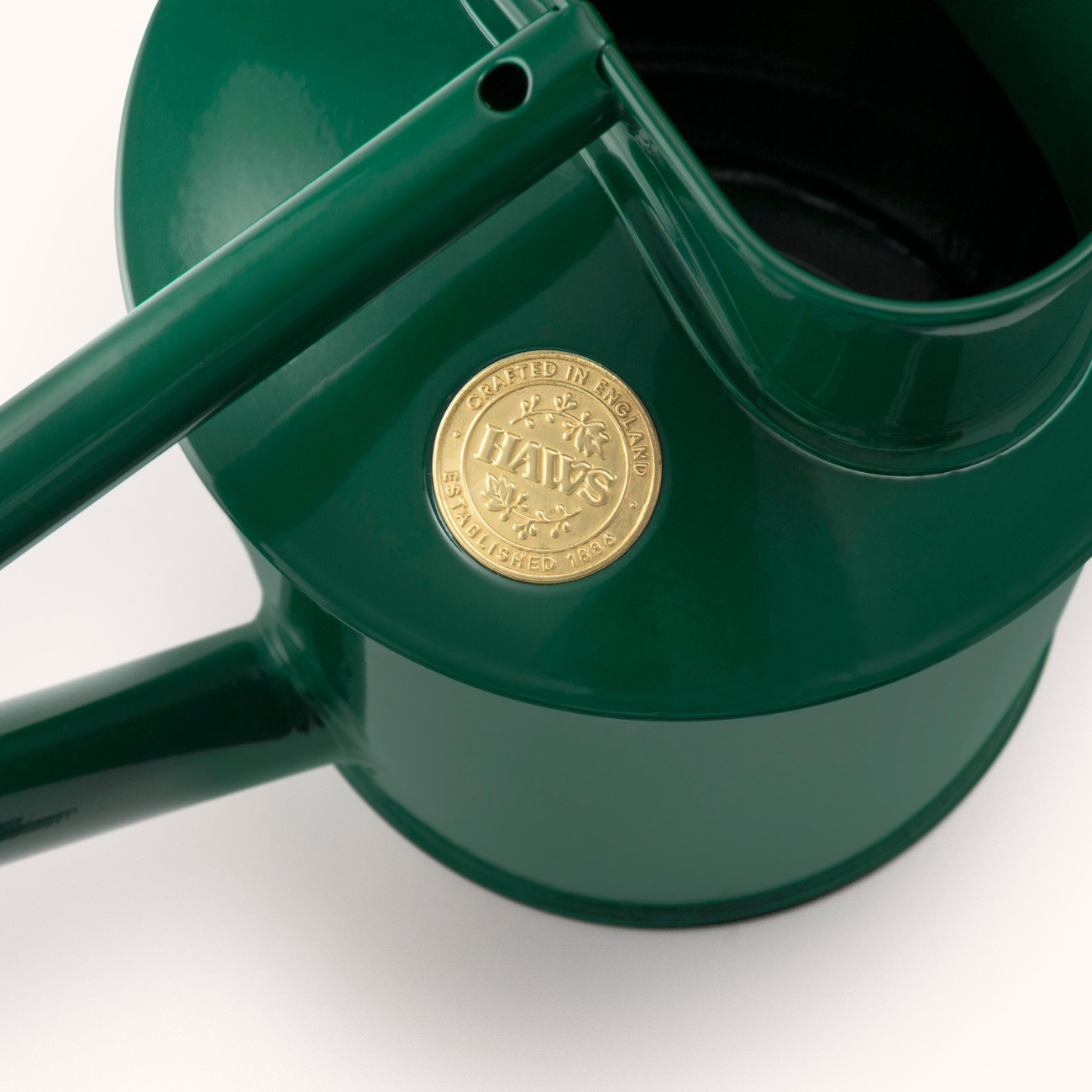 Haws Medallion on Green Bearwood Brook Watering Can