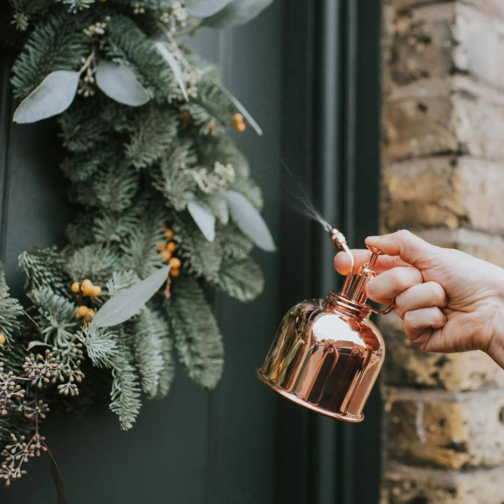 Misting with Haws Copper Smethwick Spritzer