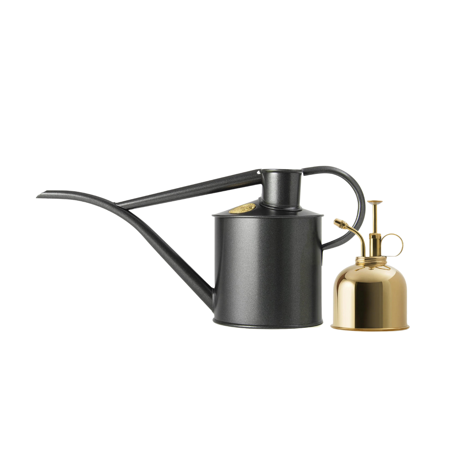 Haws Graphite & Brass Fazeley Flow Watering Set