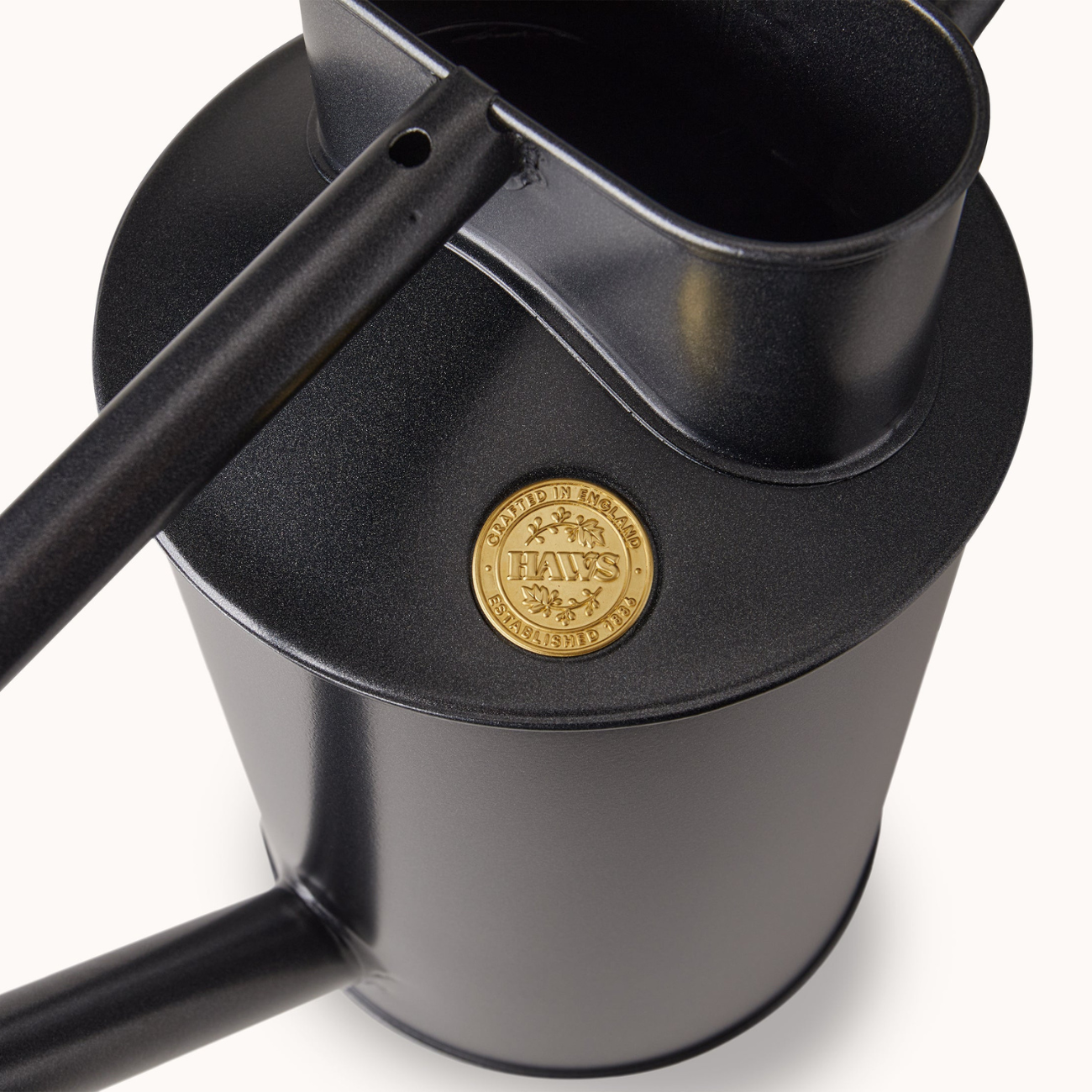 Haws Medallion on Large Graphite Bearwood Brook Watering Can