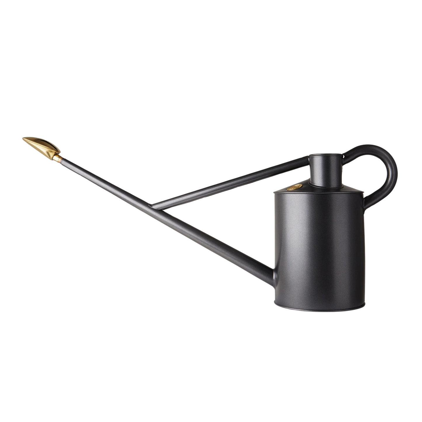 Haws Warley Fall 2 Gallon Metal Outdoor Watering Can, Graphite