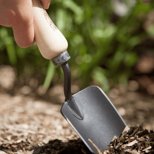 Digging with Krumpholz Classic Hand Trowel