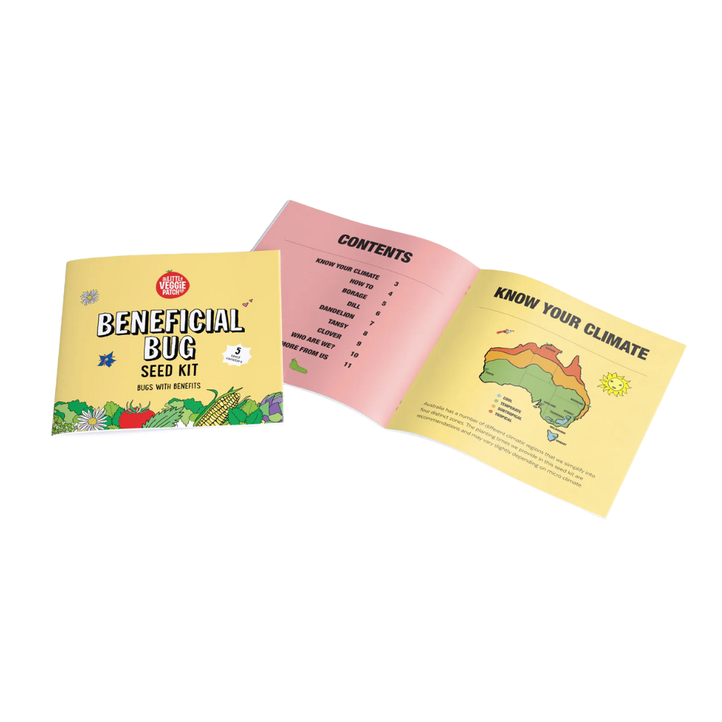 Little Veggie Patch Co Beneficial Bug Seed Kit Guide