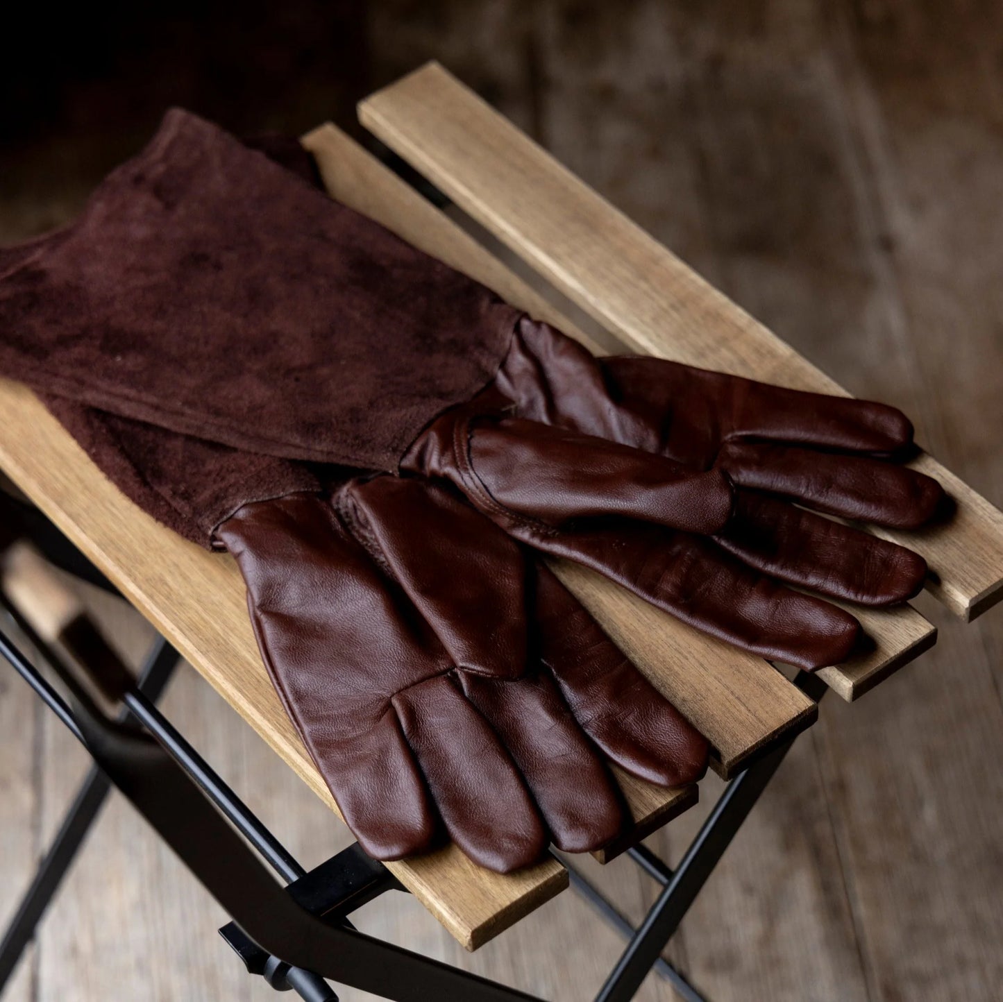 LeSac Brown Thorn Proof Gloves