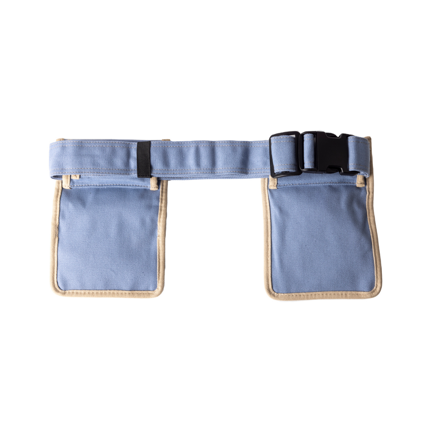 Reverse of Le Sac Garden Tool Belt in French Blue