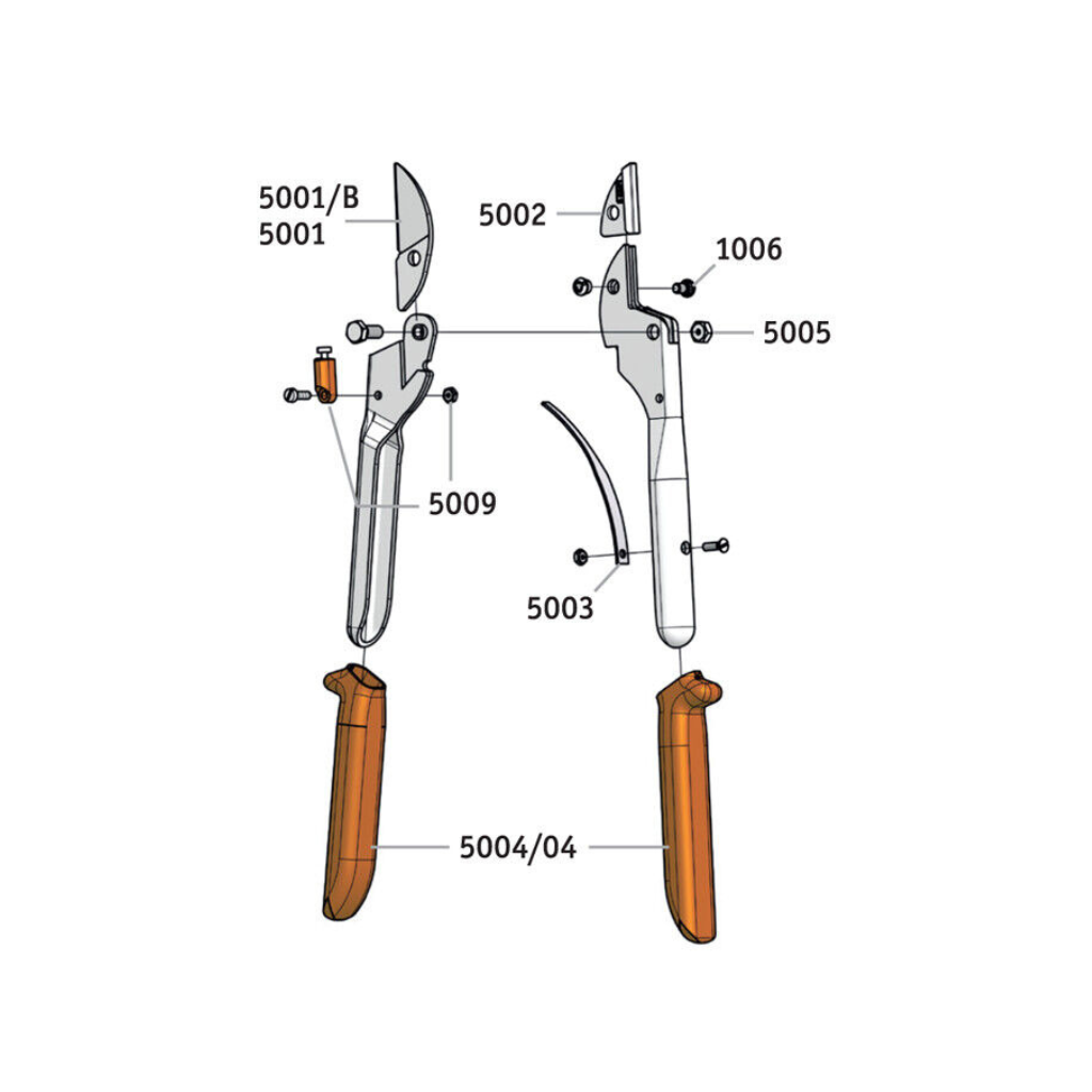 Lowe No5 Spare Parts Key