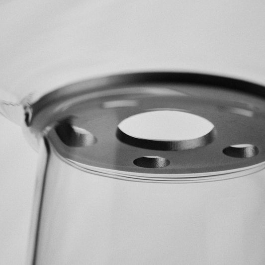 Studio Milligram Ikebana Vase with Aluminium Frog