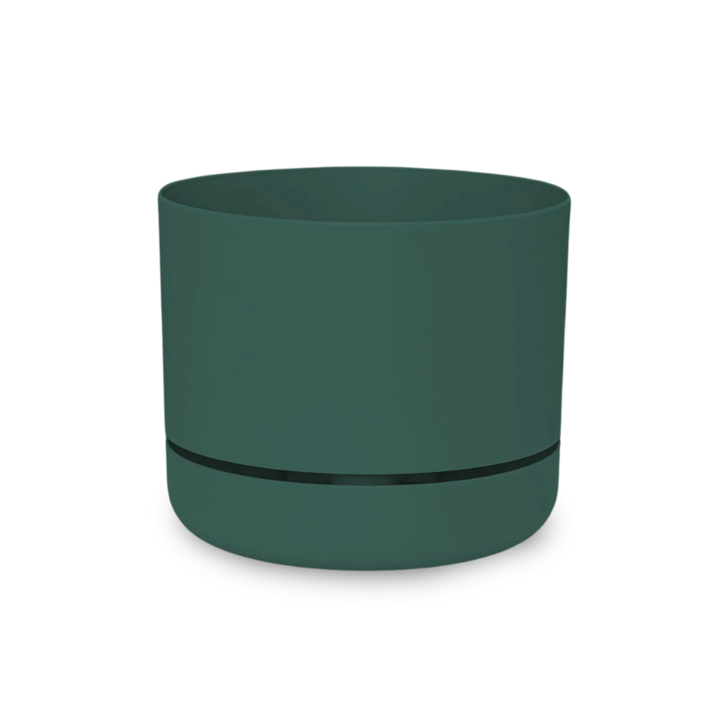 Mr Kitly Self-Watering Plant Pot in Dark Moss