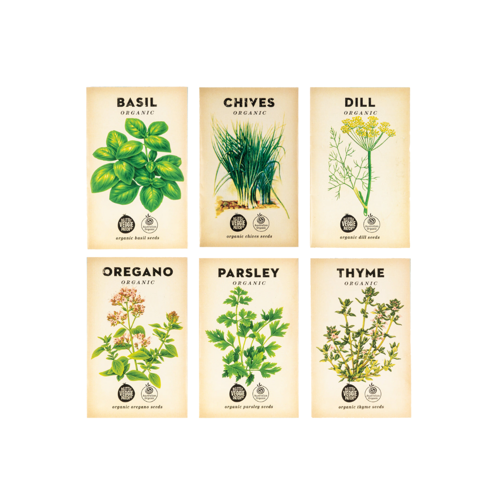Little Veggie Patch Co. Organic Herb Seed Bundle