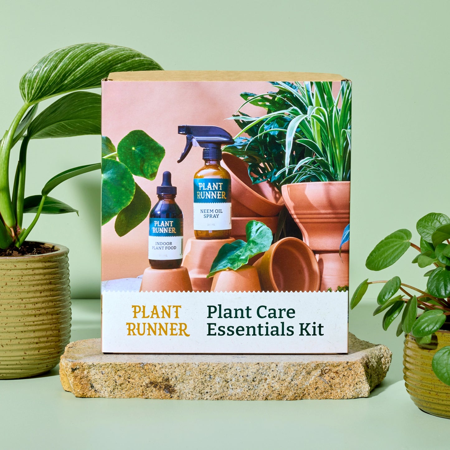 Plant Runner Plant Care Essentials Kit on Slab