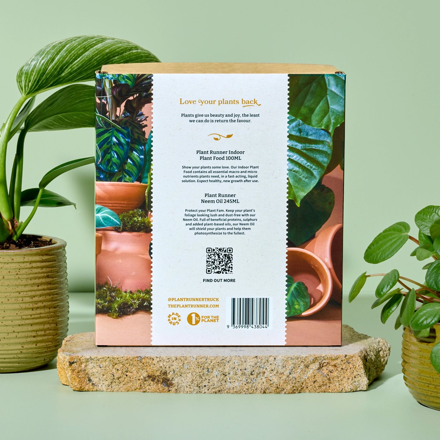 Plant Runner Plant Care Essentials Kit Back Cover