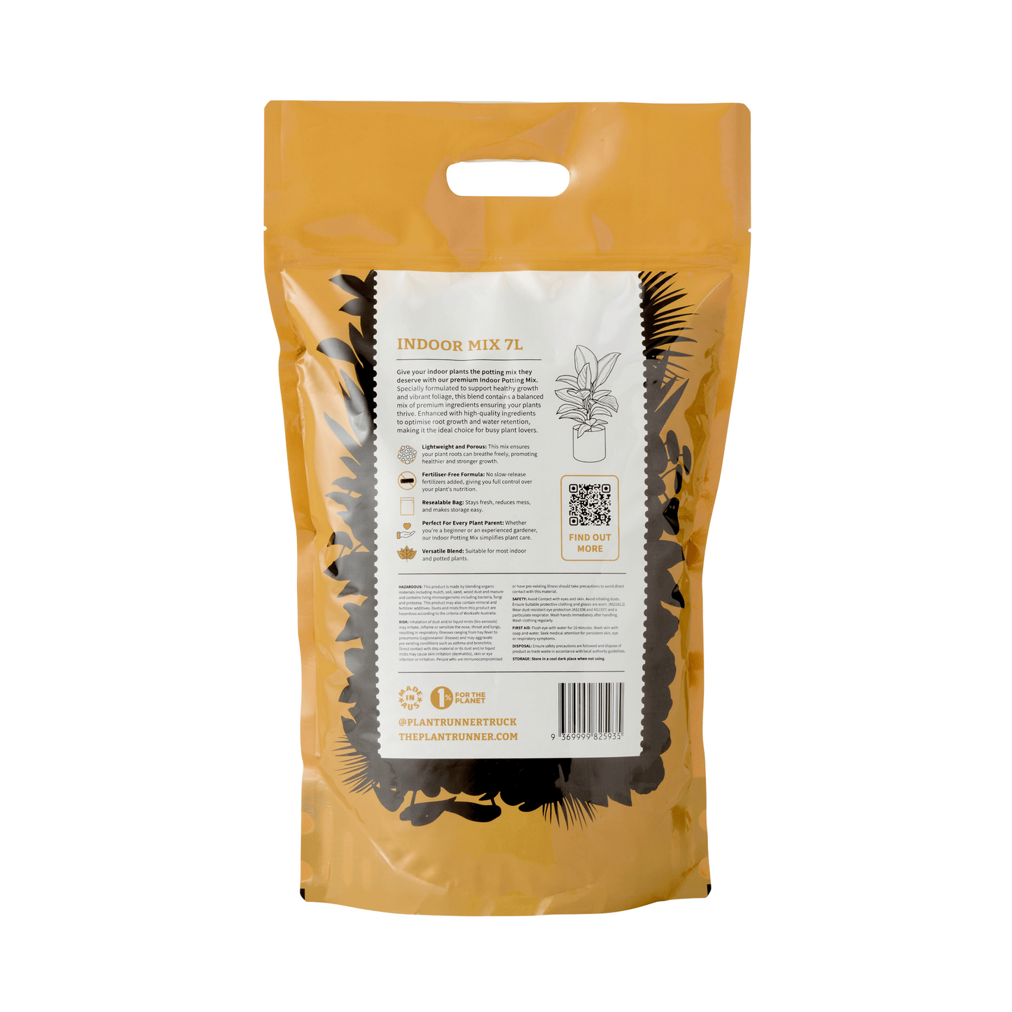 Plant Runner Indoor Potting Mix Instructions