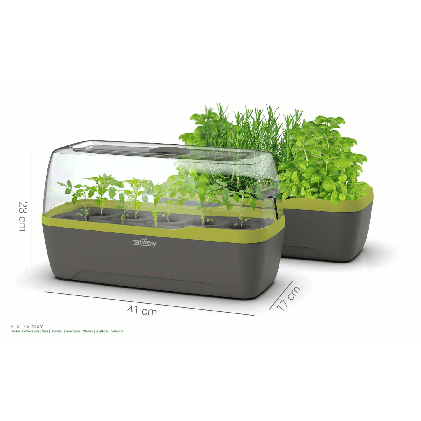 Romberg Boqube Indoor Greenhouse Dimensions