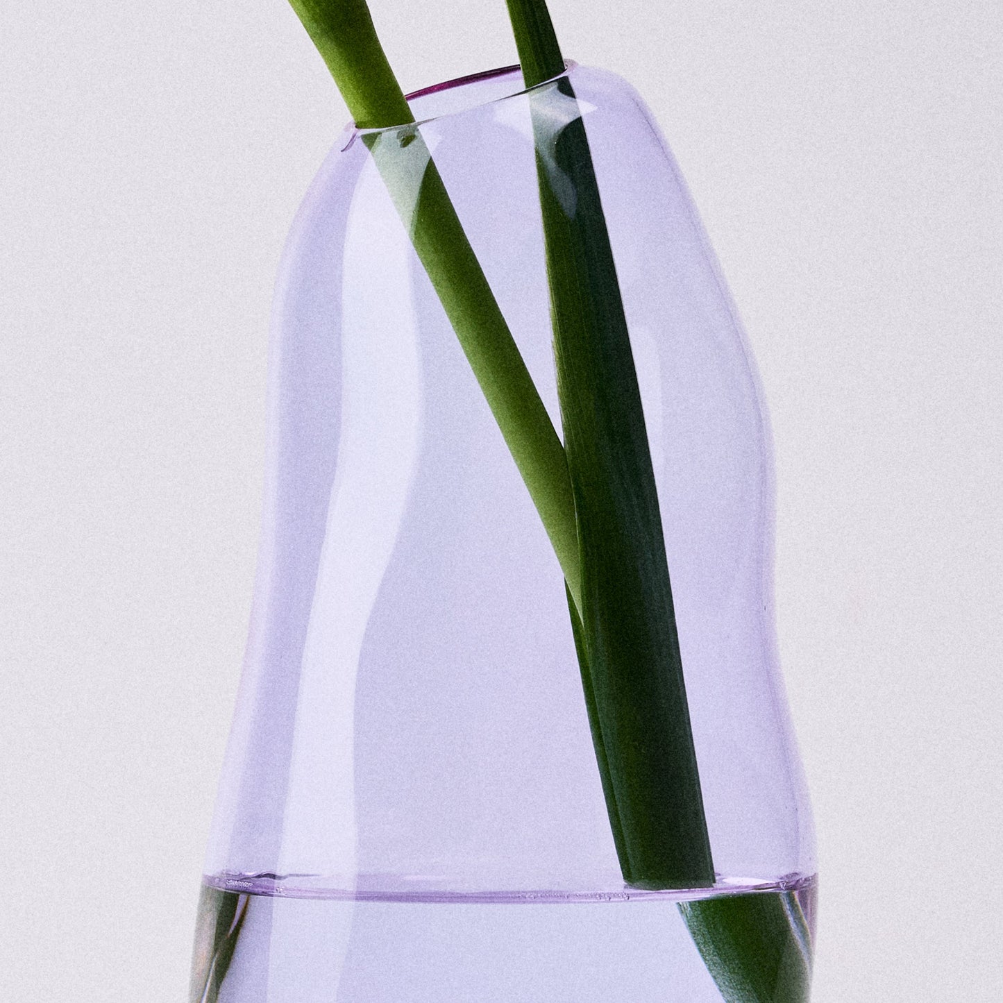 Studio Milligram Large Lilac Casper Vase Stems