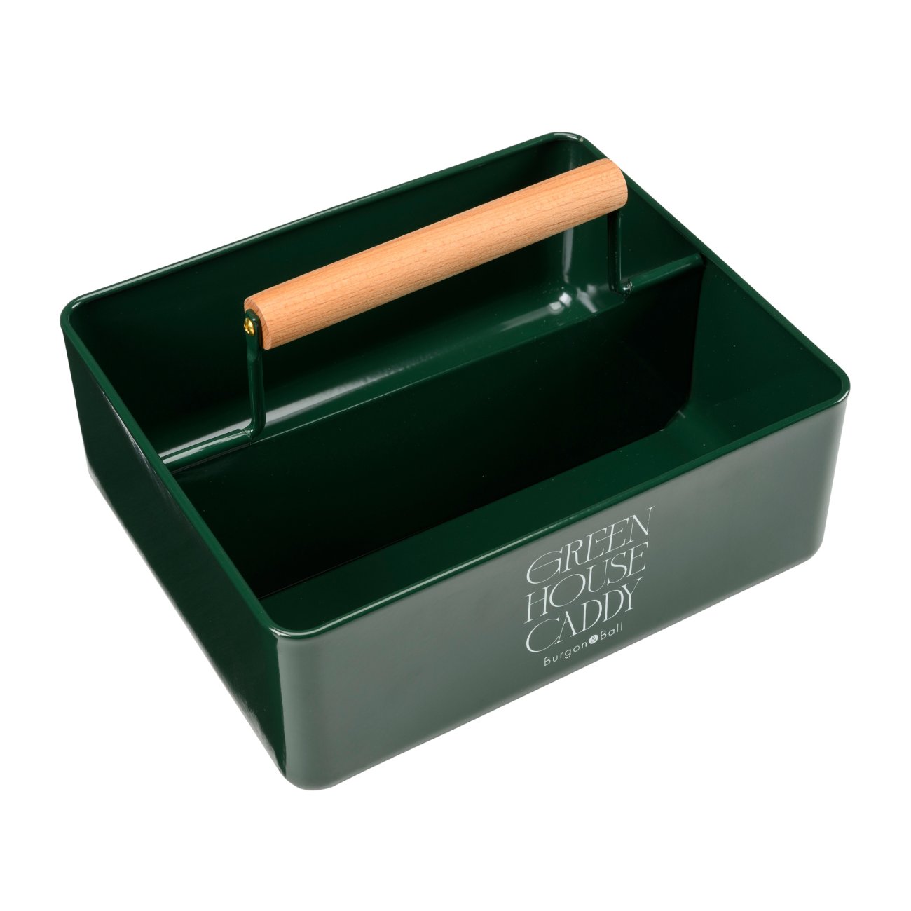 Burgon & Ball Collector Greenhouse Caddy, Heritage Green - Slots