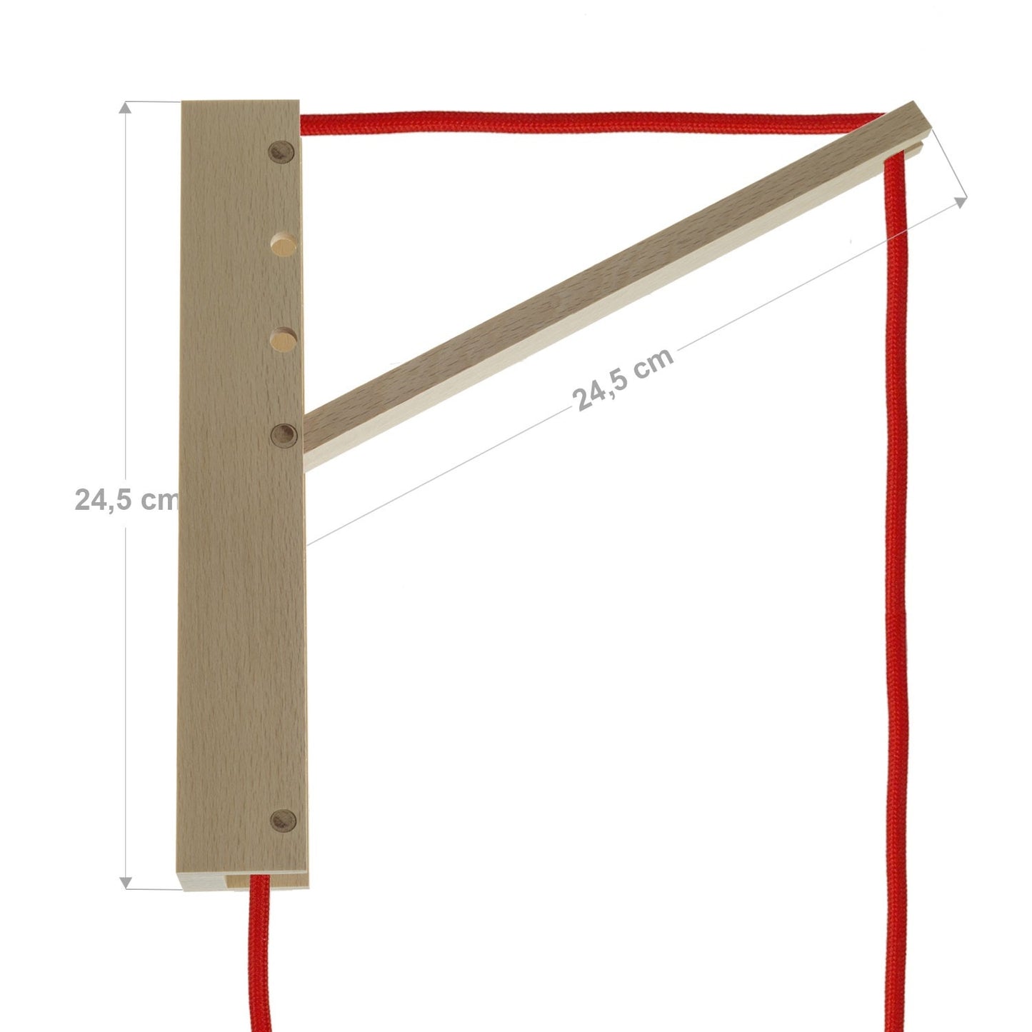 Wooden Pinocchio Wall Mount Dimensions