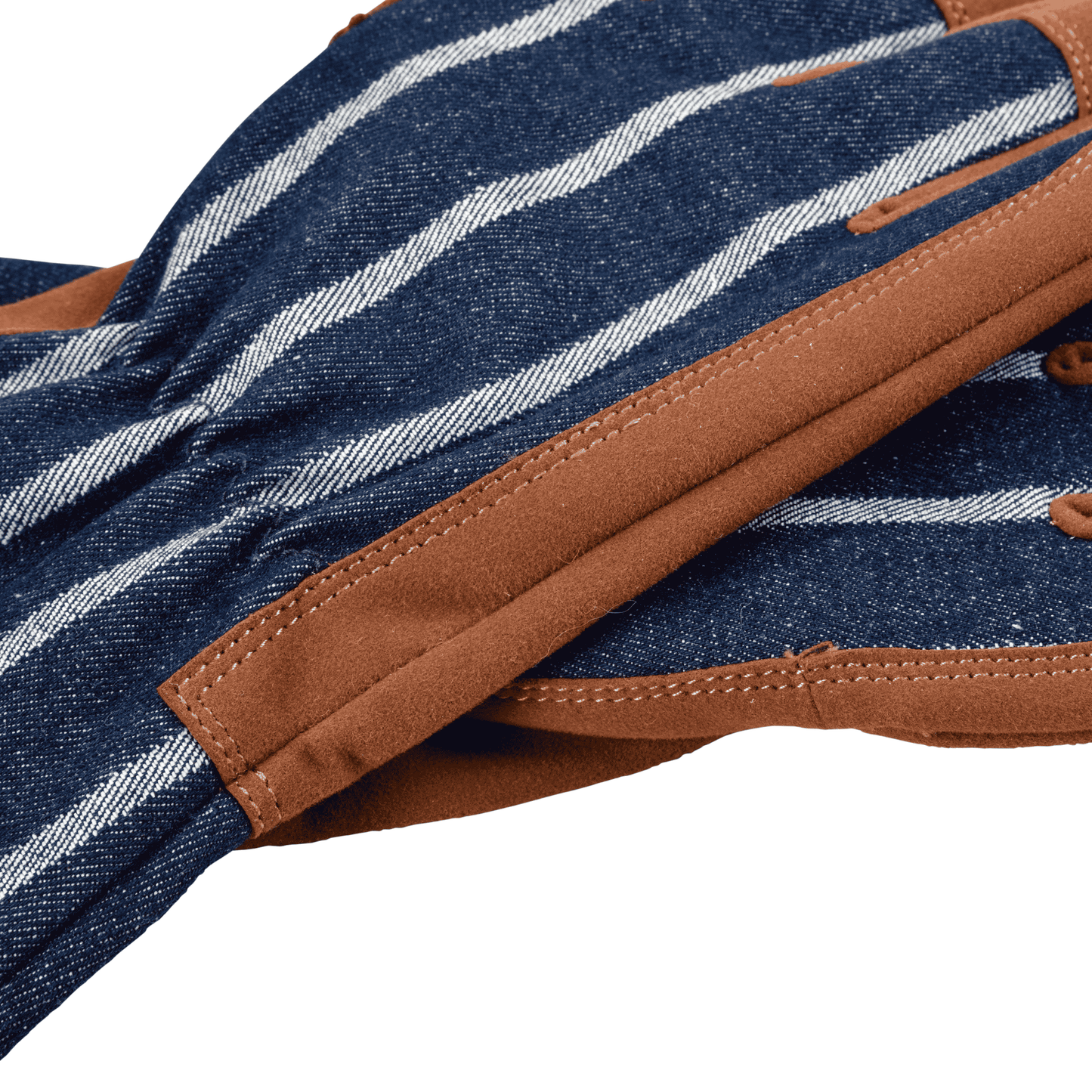 Sophie Conran for Burgon & Ball Gauntlet Gardening Gloves, Blue Stripe