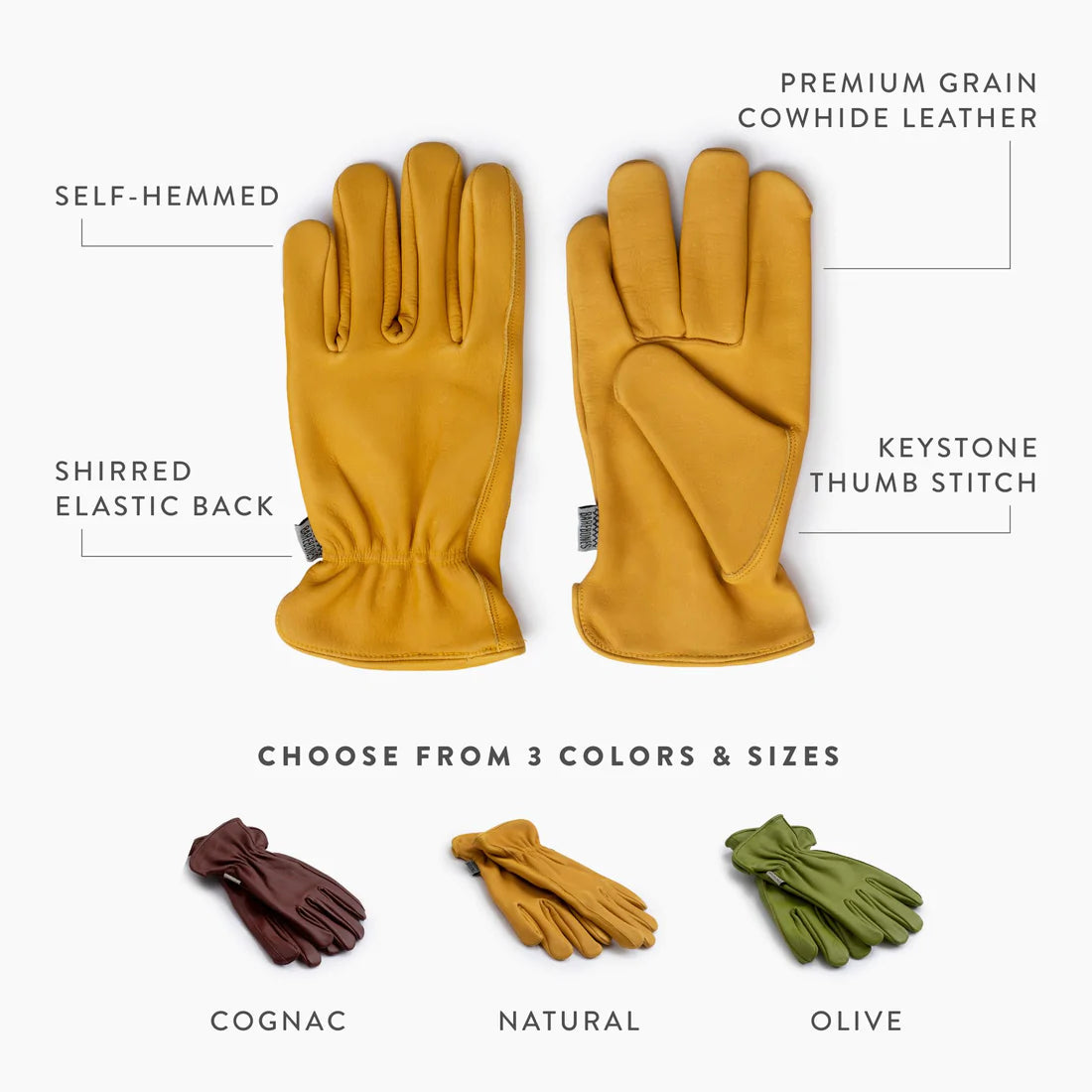 Barebones Classic Work Gloves