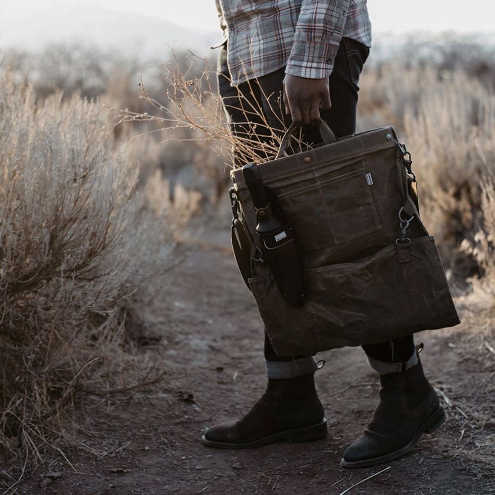 Barebones Living Khaki Harvesting Bag