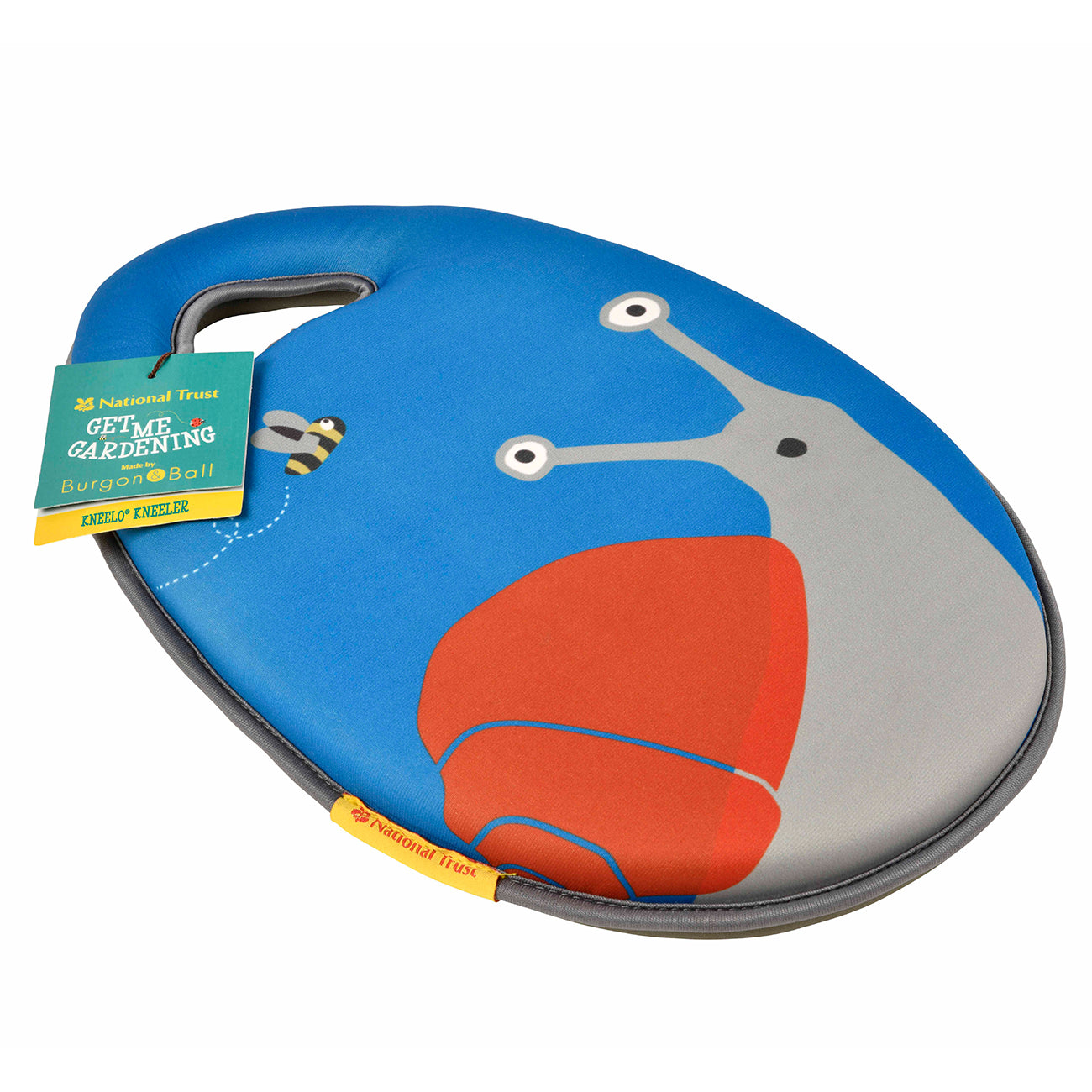 Burgon & Ball National Trust Children's Snail Kneelo® Garden Kneeler with tag.