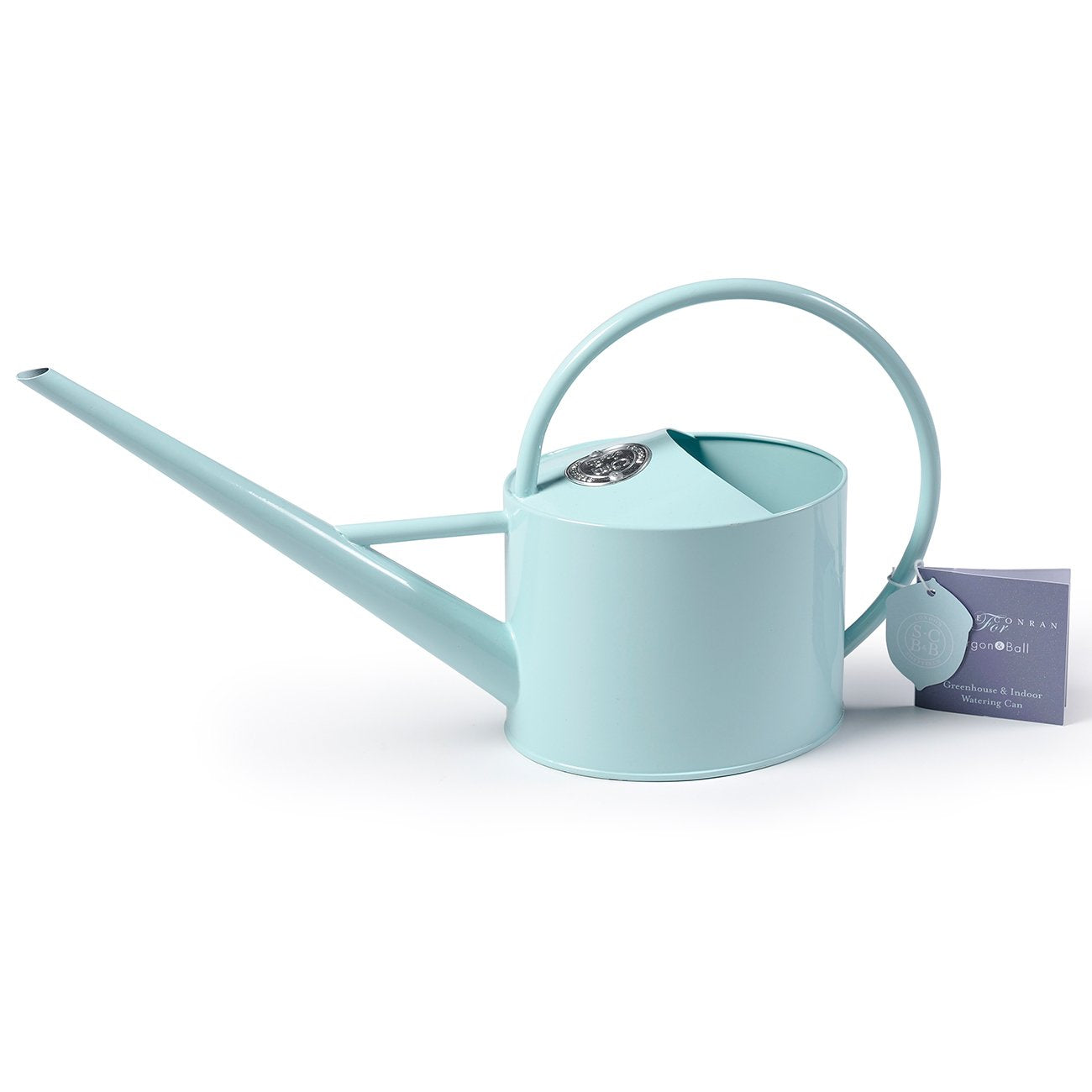 Sophie Conran 1.7L Metal Indoor Watering Can, Duck Egg Blue