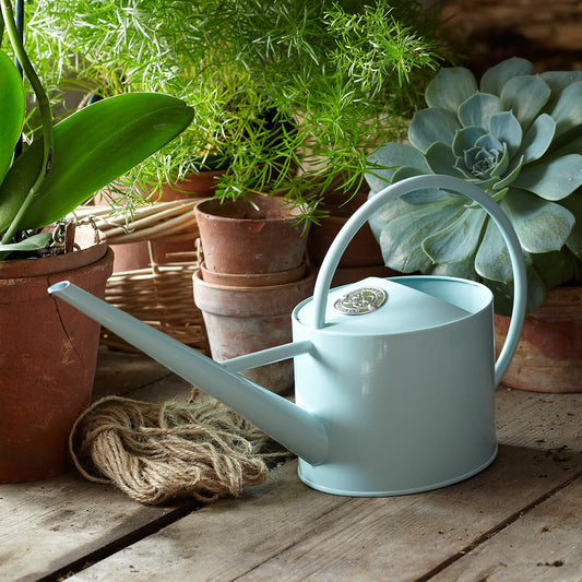 Sophie Conran 1.7L Metal Indoor Watering Can, Duck Egg Blue