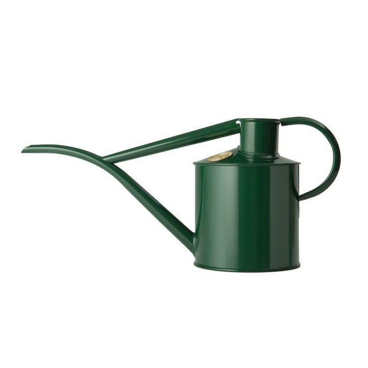 Haws 1 Litre Fazeley Flow Metal Indoor Watering Can, Green