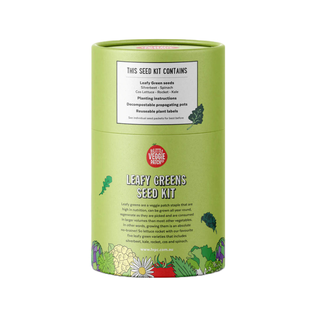 Leafy Greens Seed Kit Tube