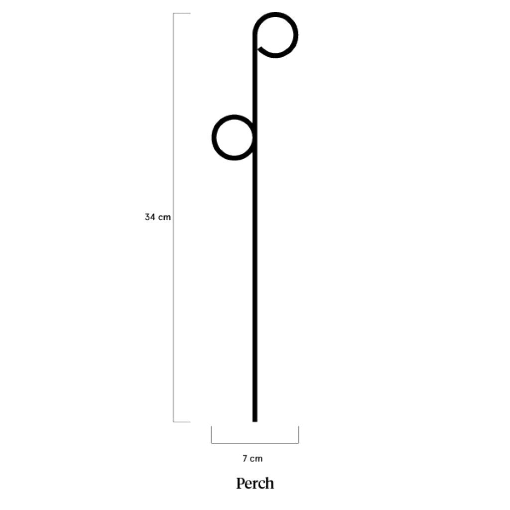 Perch Plant Stake Measurements