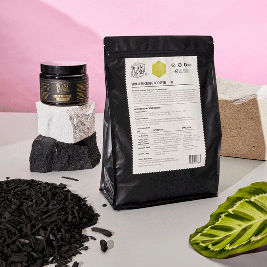 Plant Runner Soil & Microbe Booster 3L Pouch with Jar