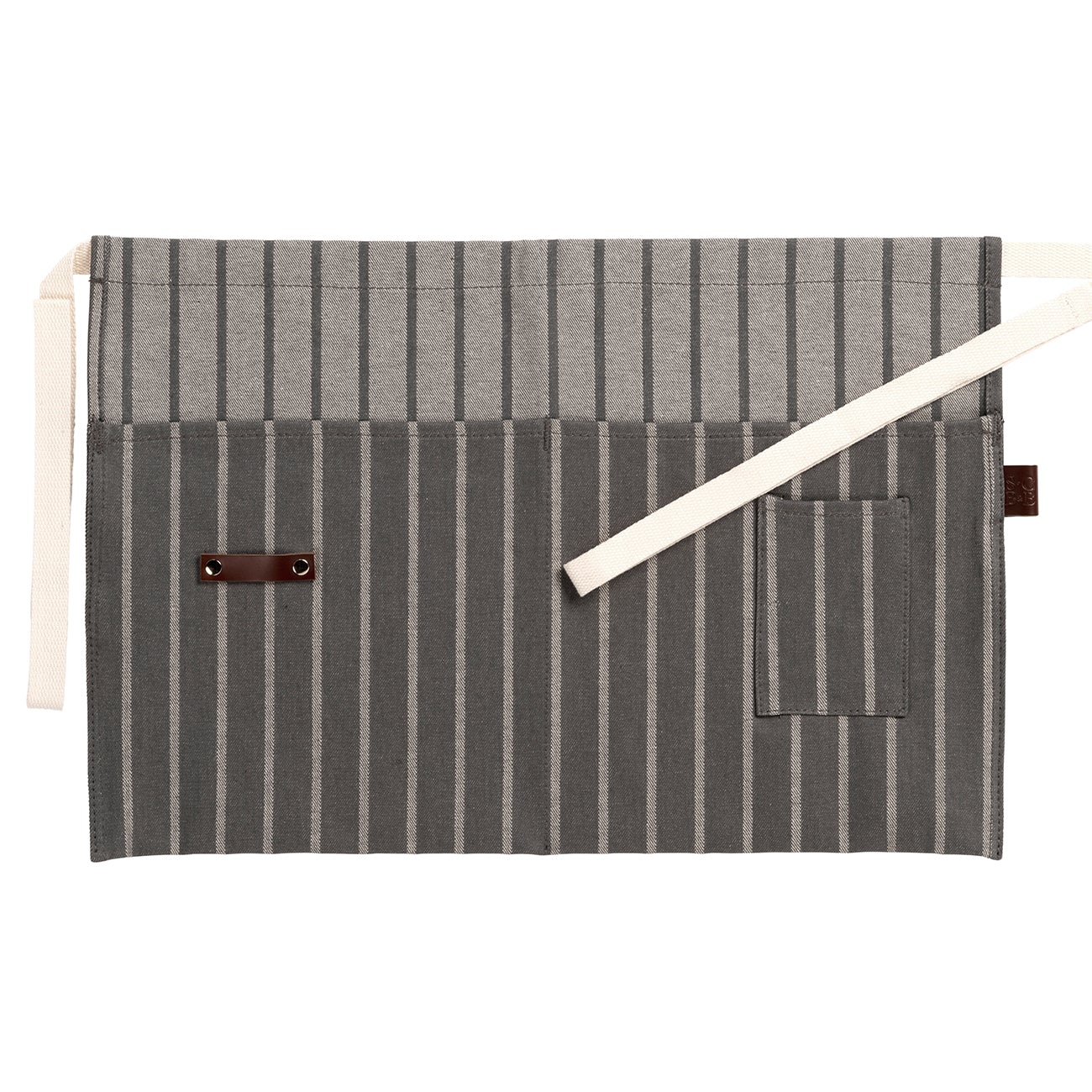 Sophie Conran by Burgon & Ball Cotton Waist Gardening Apron, Grey