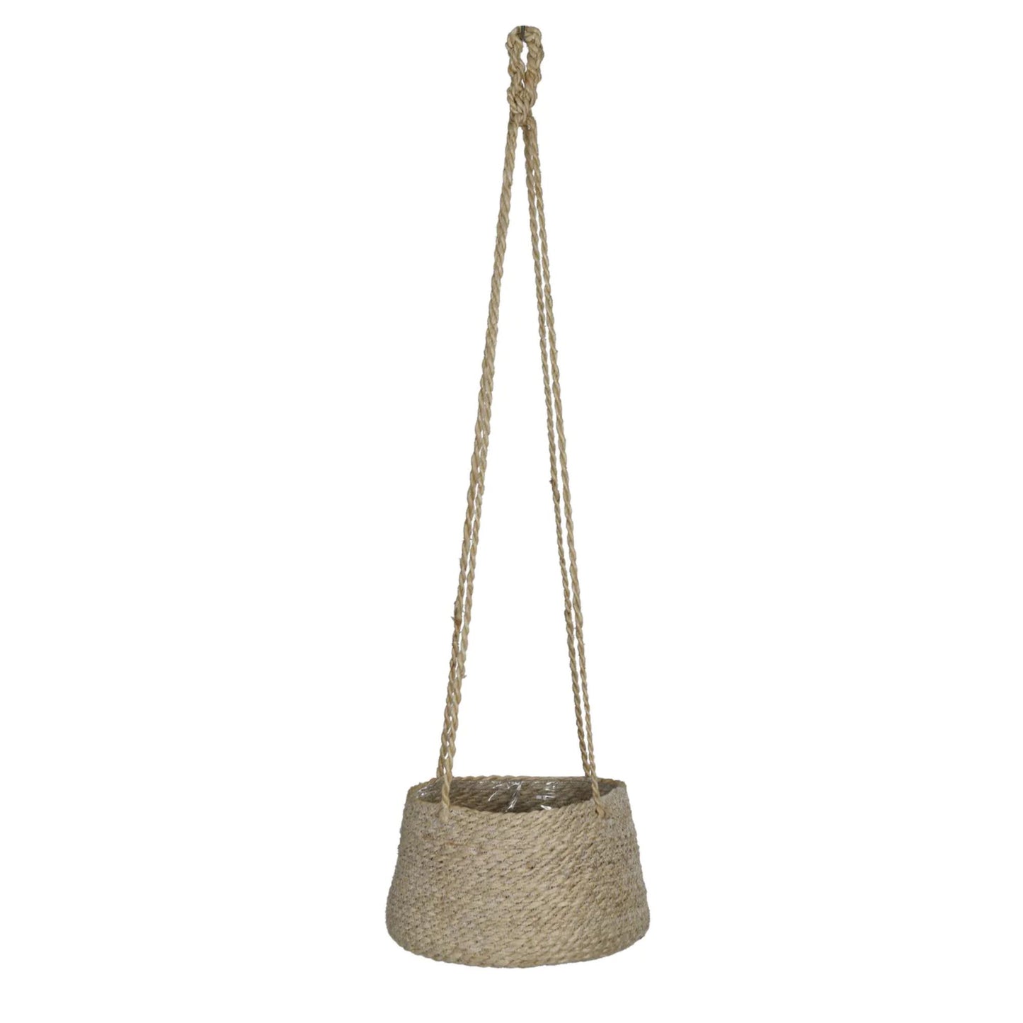 Garden Trading Hand Woven Indoor Plant Hanging Basket, Tapered