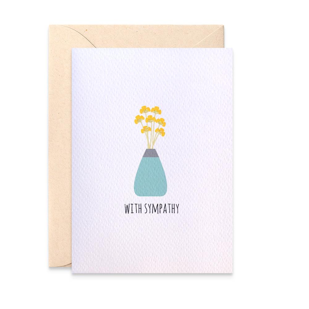 With Sympathy Card