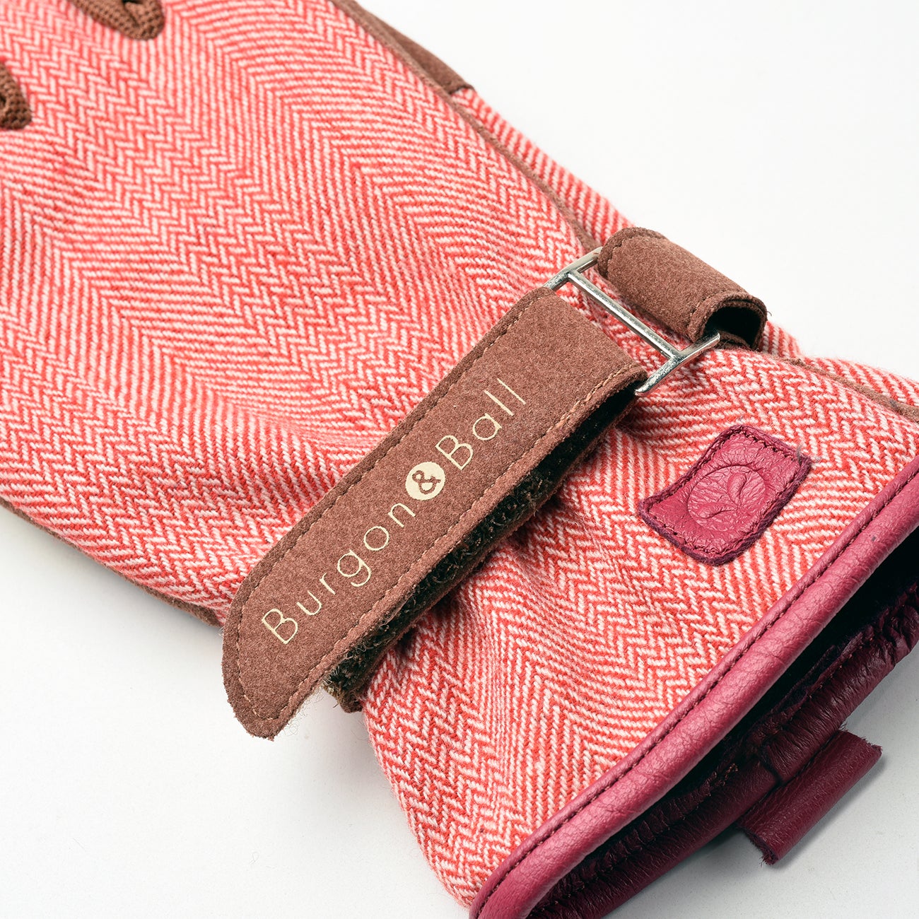 'Love the Glove' Women's Gardening Gloves, Red Tweed
