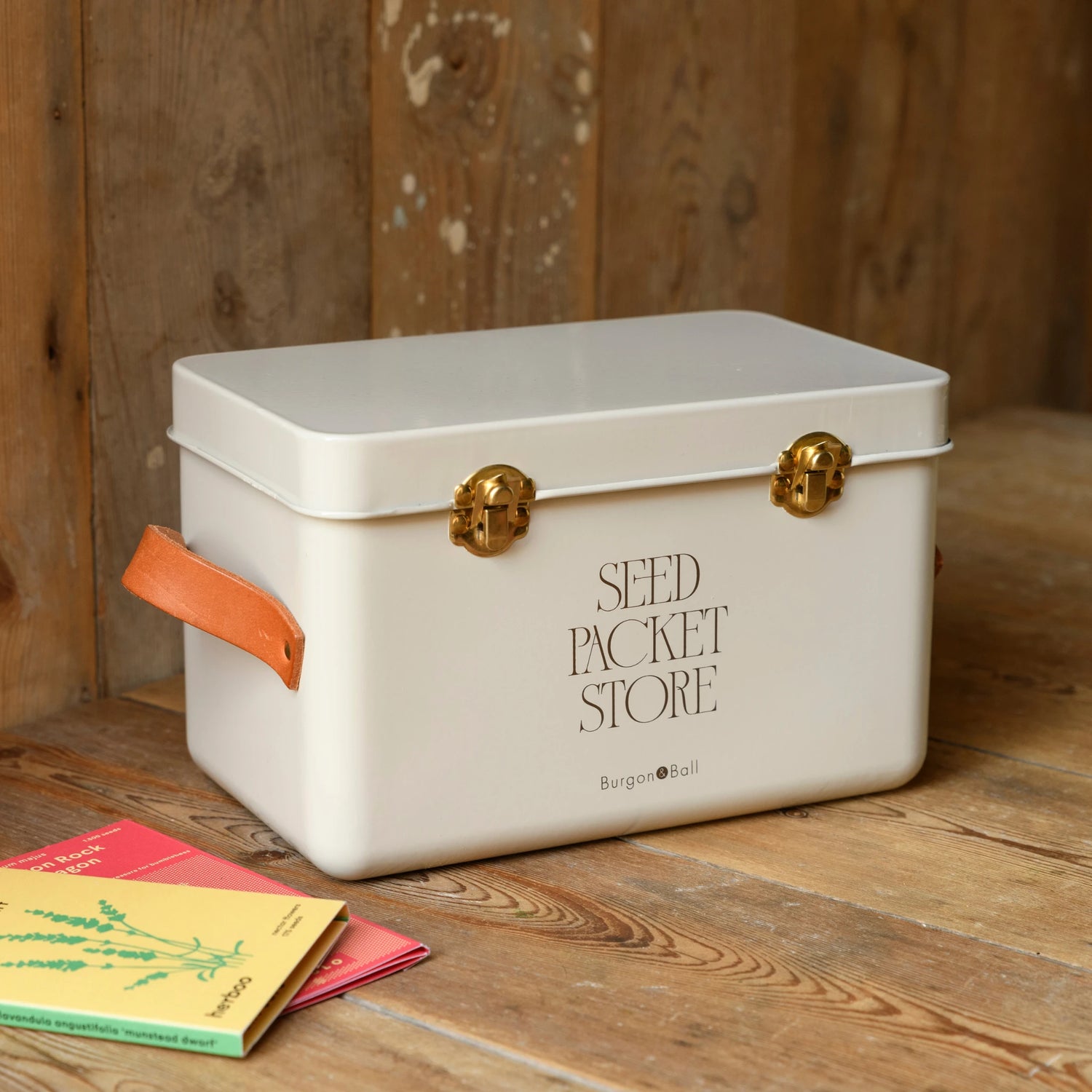 Seed Tin with Seed Packets