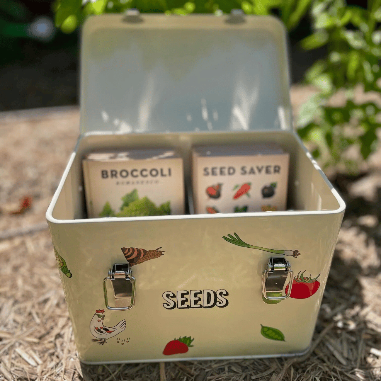 Seed Storage Tin