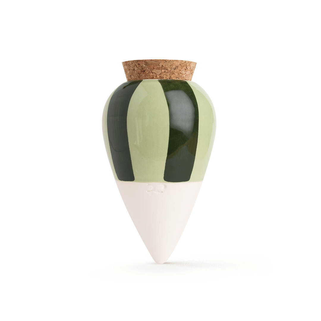 Olla, Green Stripes