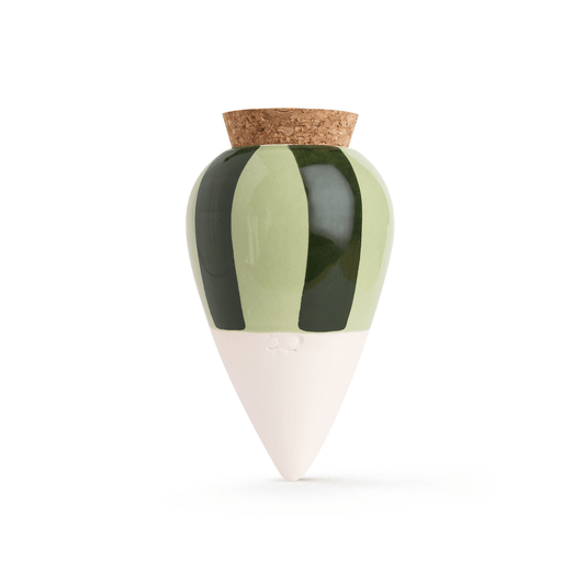 Olla, Green Stripes