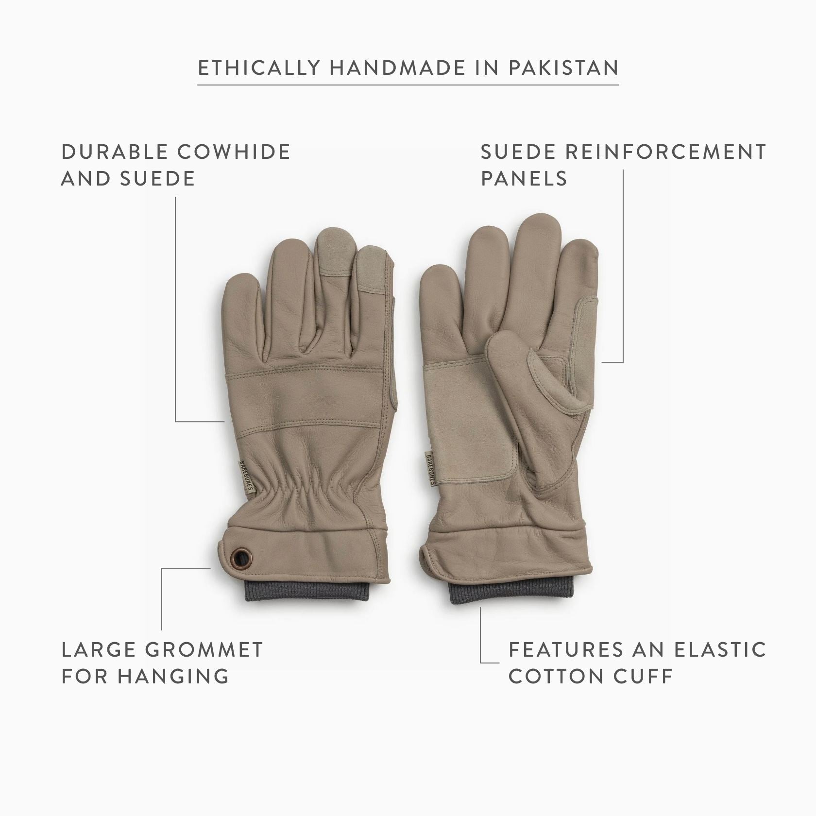 Barebones Living Kunar Utility Glove Features